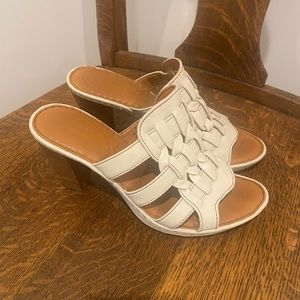 Born size 7 cream heels